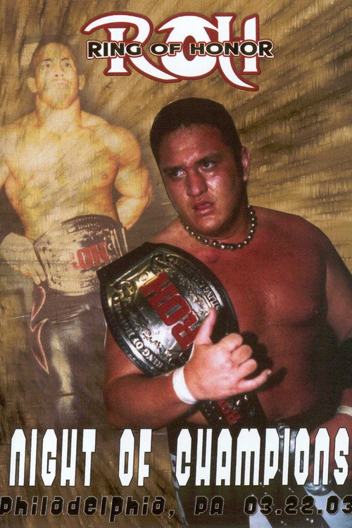ROH: Night of Champions — постер