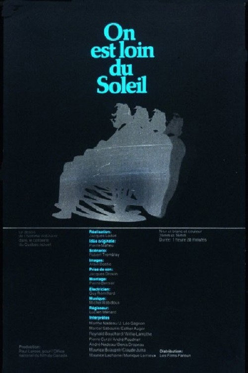 On est loin du soleil — постер