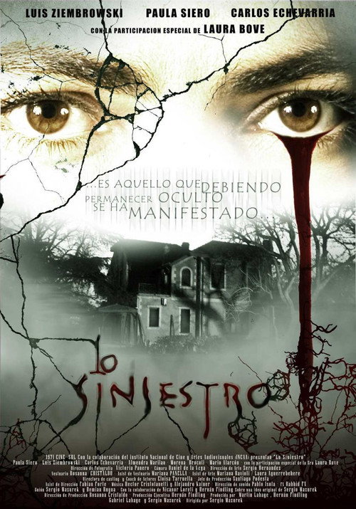 Lo siniestro — постер