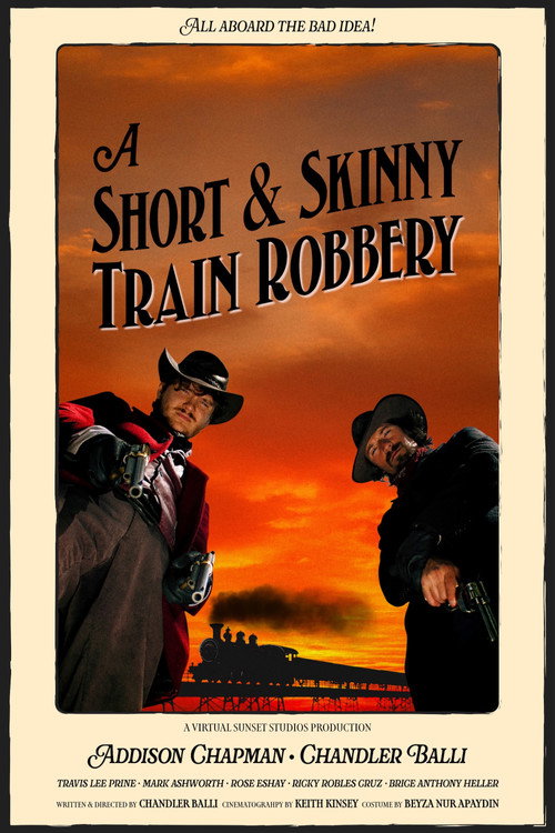 A Short and Skinny Train Robbery — постер