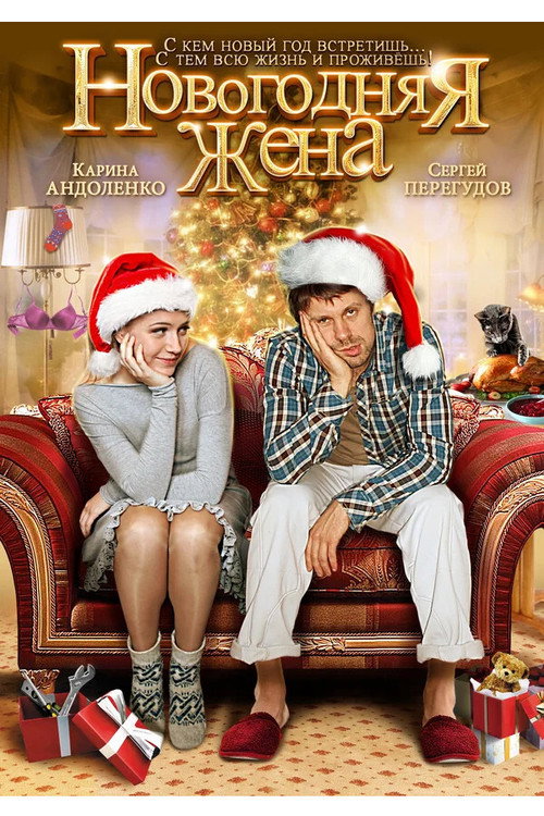 Новогодняя жена — постер