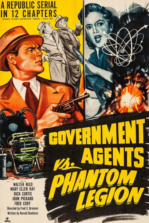 Government Agents vs Phantom Legion — постер