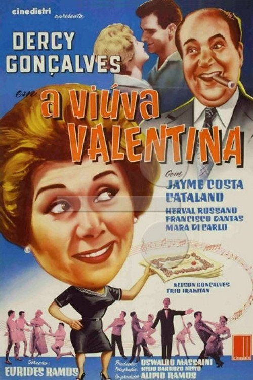 A Viúva Valentina — постер