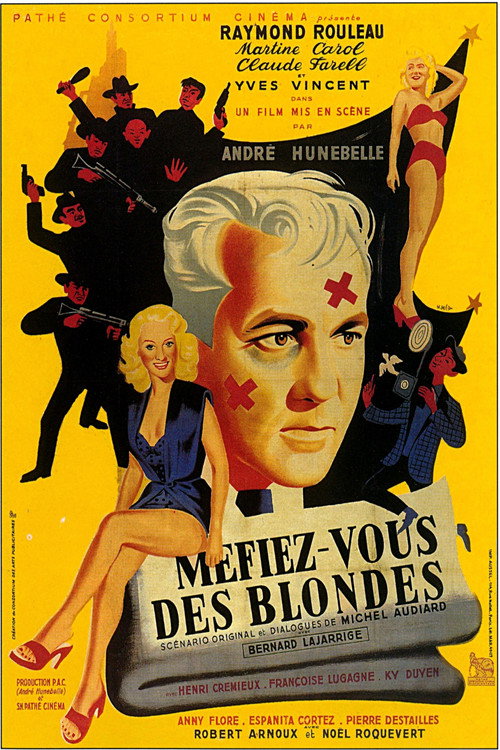 Méfiez-vous des blondes — постер