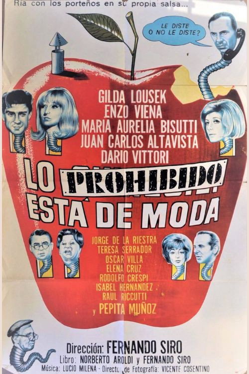 Lo prohibido está de moda — постер