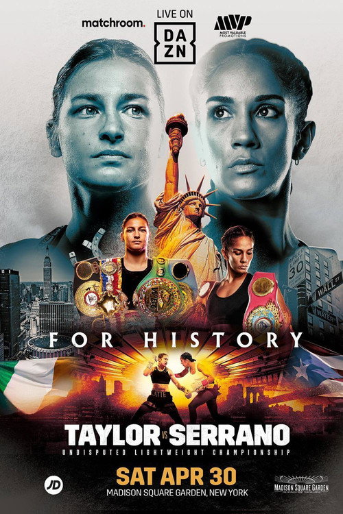 Katie Taylor vs. Amanda Serrano — постер