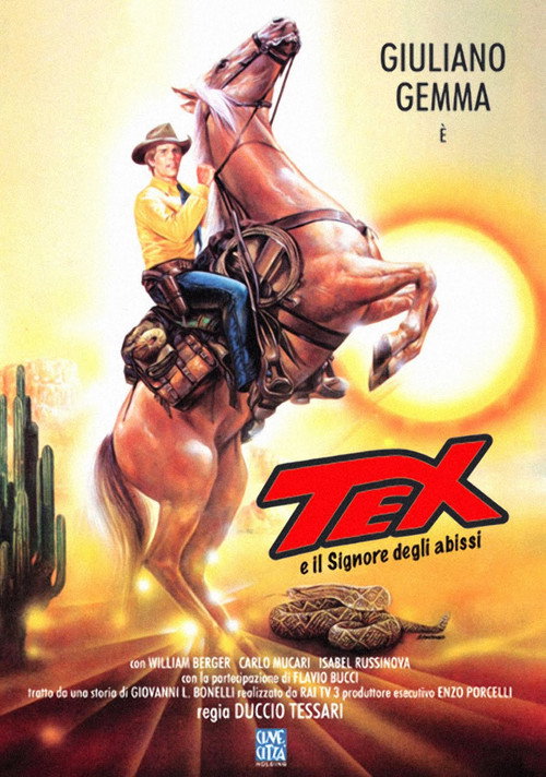 Tex e il signore degli abissi — постер