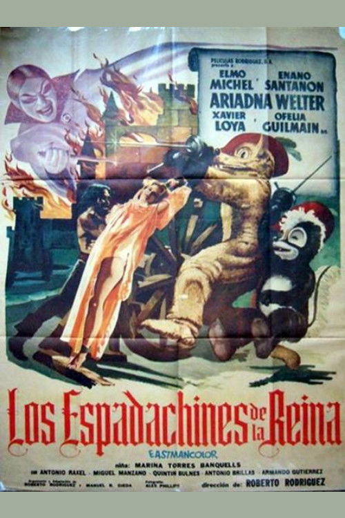 Los espadachines de la reina — постер