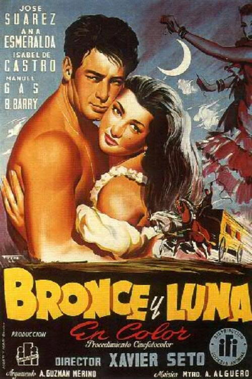 Bronce y luna — постер