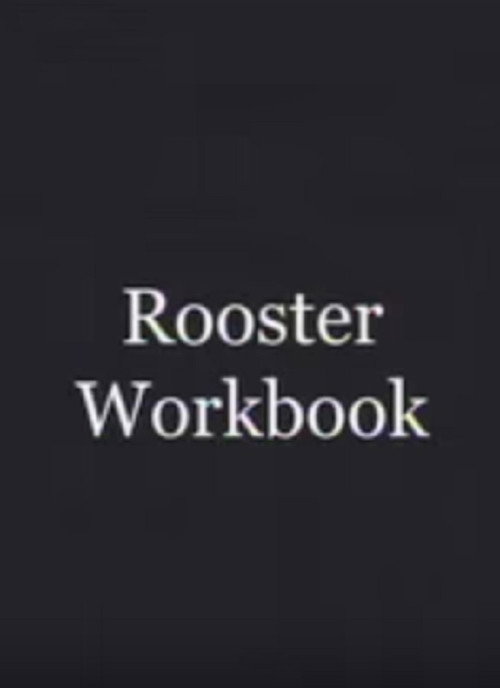 Rooster Workbook — постер