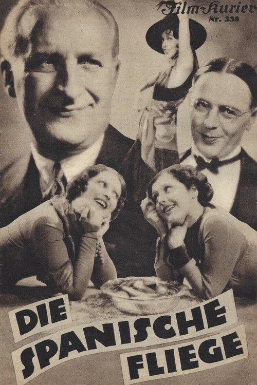 Die spanische Fliege — постер