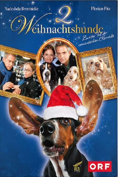Zwei Weihnachtshunde — постер