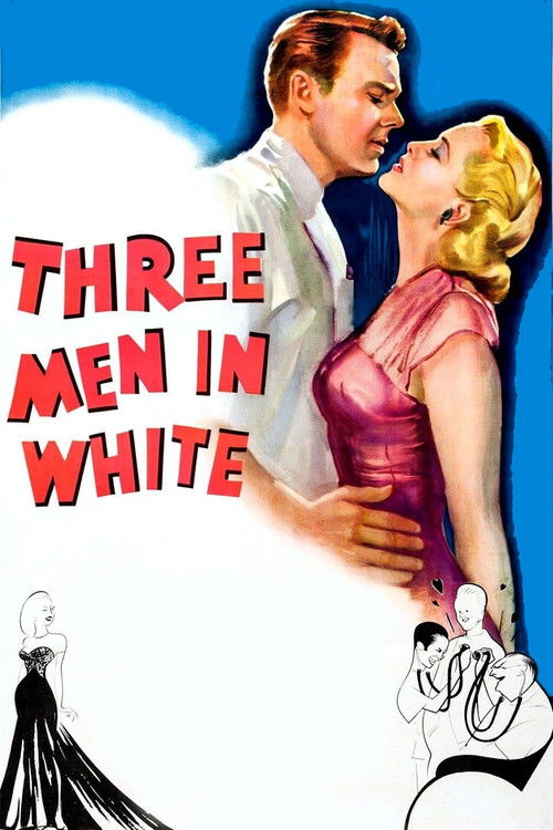 3 Men in White — постер