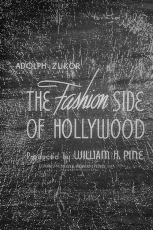 The Fashion Side of Hollywood — постер