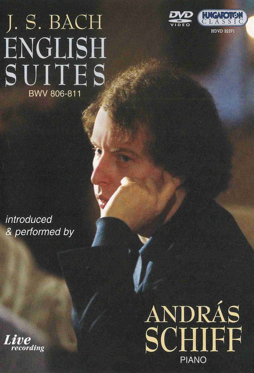J.S. Bach: English Suites - András Schiff — постер