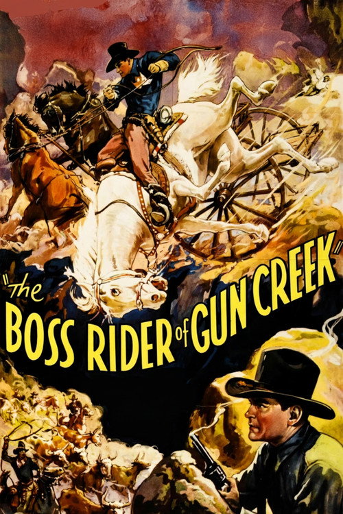 The Boss Rider of Gun Creek — постер