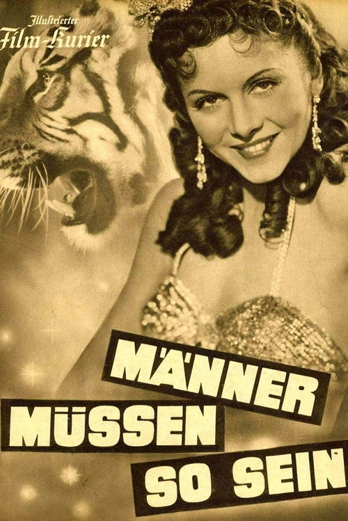 Männer müssen so sein — постер