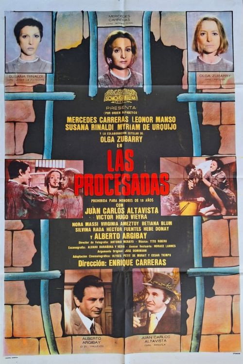 Las procesadas — постер