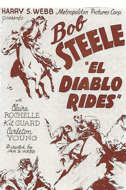 El Diablo Rides — постер