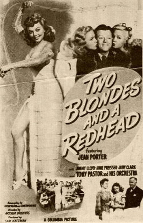 Two Blondes and a Redhead — постер