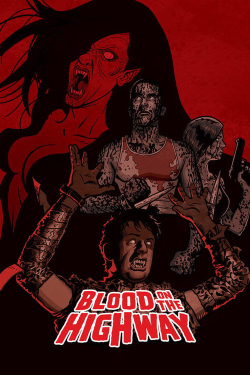 Blood on the Highway — постер