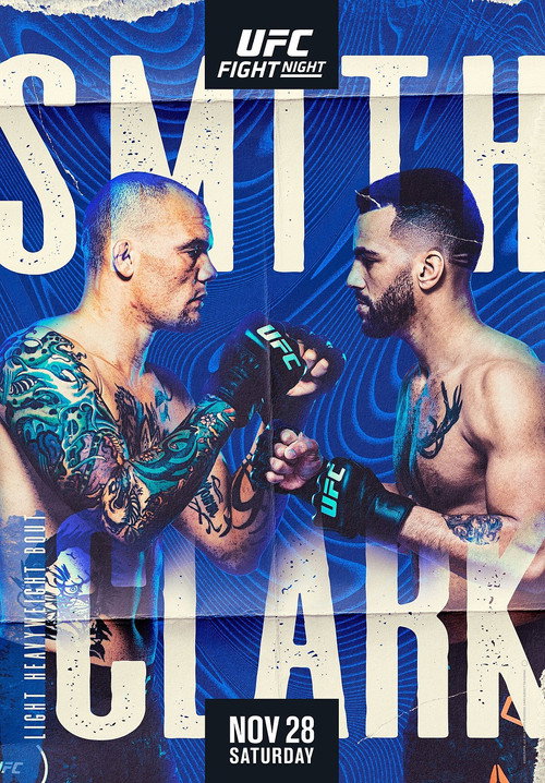 UFC on ESPN 18: Smith vs. Clark — постер