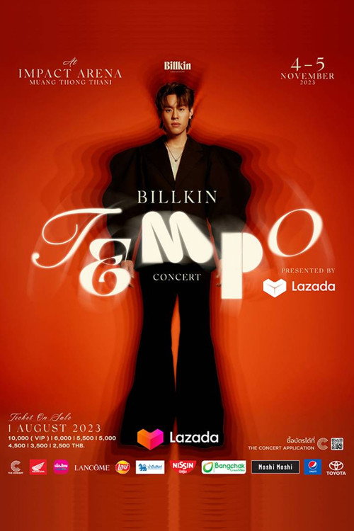 Billkin Tempo Concert Presented by Lazada — постер