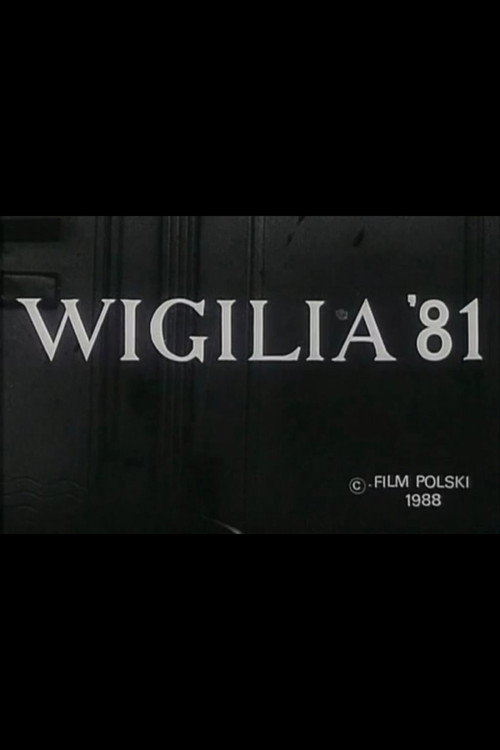 Wigilia '81 — постер