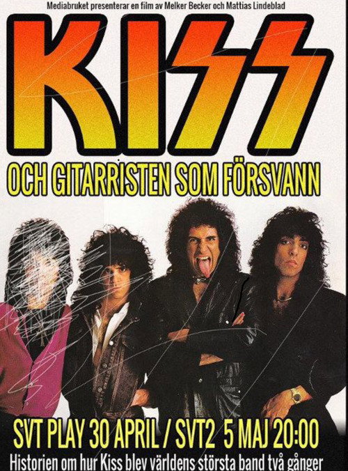 KISS och gitarristen som försvann — постер