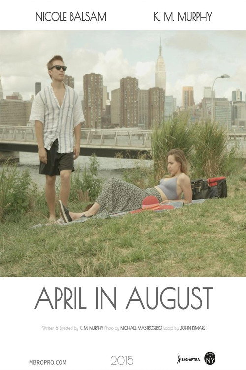 April in August — постер