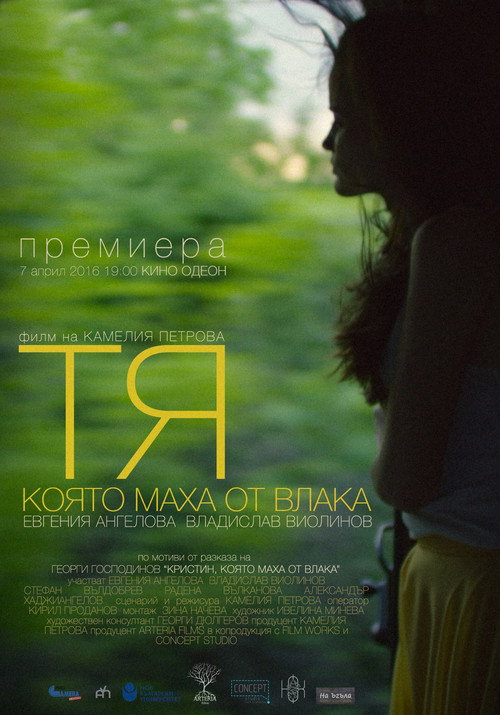 She Is Waving from the Train — постер