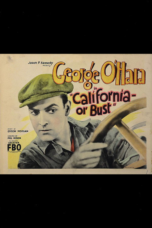 California or Bust — постер
