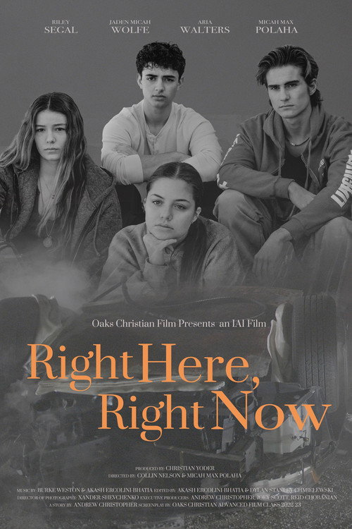 Right Here Right Now — постер
