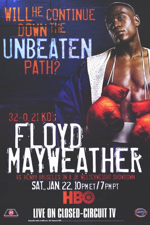 Floyd Mayweather Jr. vs. Henry Bruseles — постер