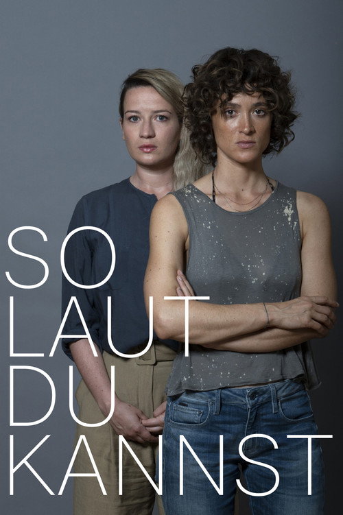 So laut du kannst — постер