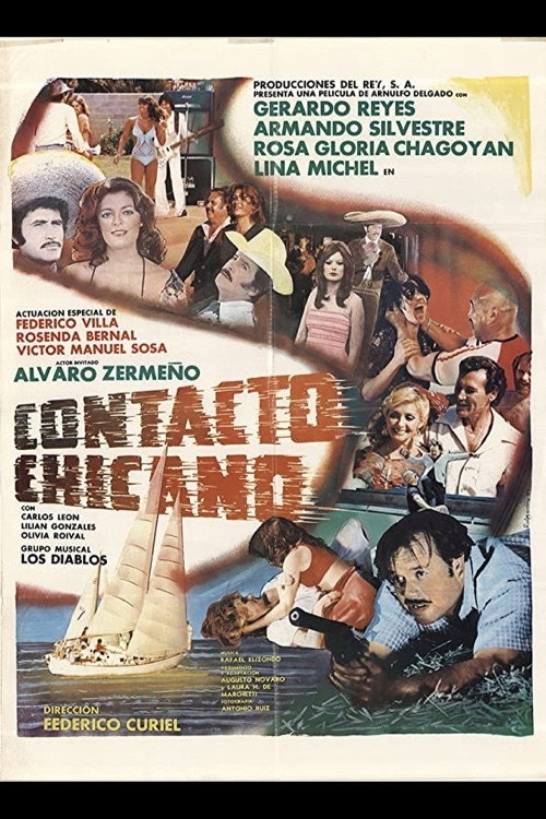 Contacto chicano — постер