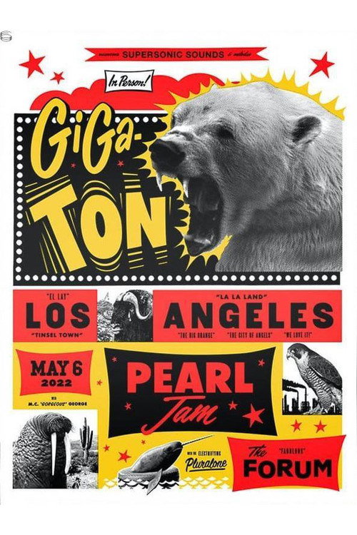 Pearl Jam: Los Angeles 2022 - Night 1 — постер