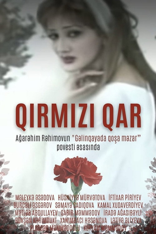 Qırmızı qar — постер
