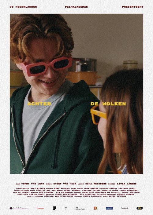 Achter de wolken — постер