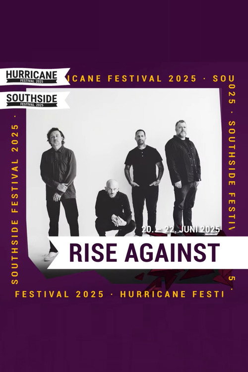Rise Against - Southside Festival 2025 — постер