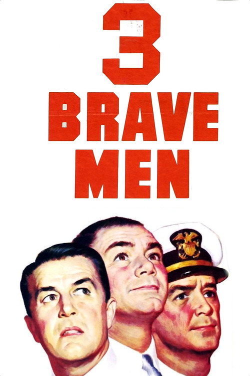 Three Brave Men — постер