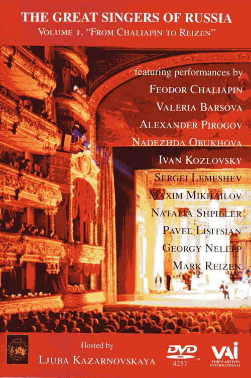 The Great Singers of Russia - Volume 1 — постер