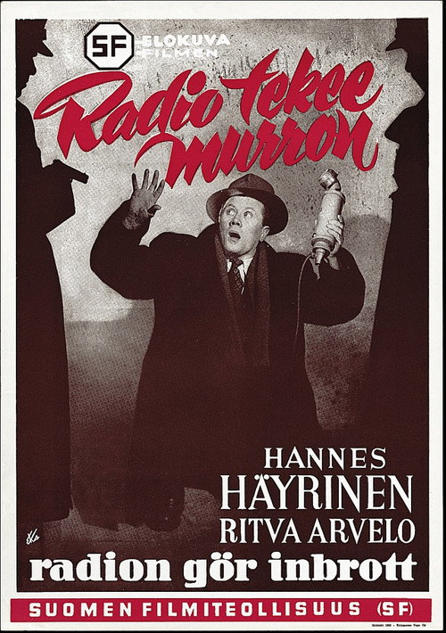 Radio tekee murron — постер