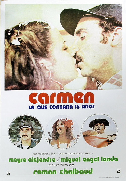 Carmen, la que contaba 16 años — постер