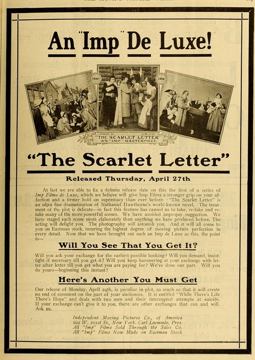 The Scarlet Letter — постер