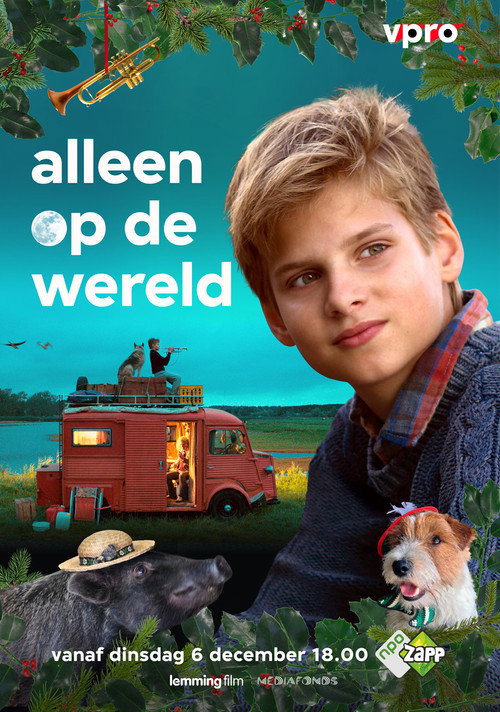 Alleen op de wereld — постер