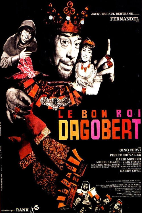 Добрый король Дагобер — постер