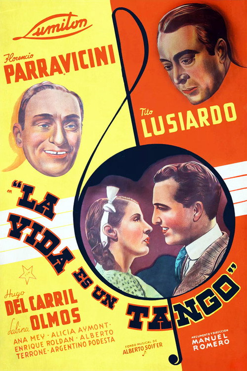 La vida es un tango — постер