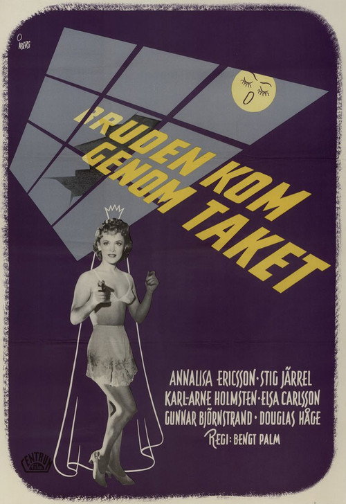 Bruden kom genom taket — постер