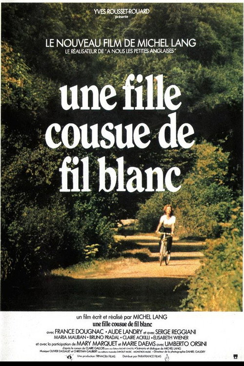 Une fille cousue de fil blanc — постер
